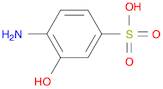 Benzenesulfonic acid, 4-amino-3-hydroxy-