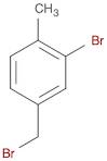 Benzene, 2-bromo-4-(bromomethyl)-1-methyl-