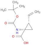 Cyclopropanecarboxylic acid, 1-[[(1,1-dimethylethoxy)carbonyl]amino]-2-ethenyl-, (1S,2S)-