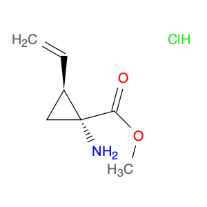 Cyclopropanecarboxylic acid, 1-amino-2-ethenyl-, methyl ester, hydrochloride (1:1), (1R,2S)-