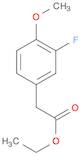 Benzeneacetic acid, 3-fluoro-4-methoxy-, ethyl ester