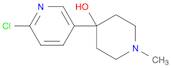 4-Piperidinol, 4-(6-chloro-3-pyridinyl)-1-methyl-