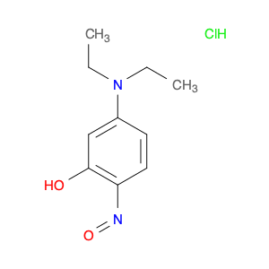 Phenol, 5-(diethylamino)-2-nitroso-, hydrochloride (1:1)