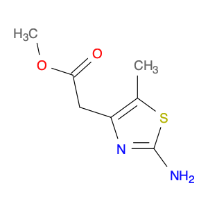 4-Thiazoleacetic acid, 2-amino-5-methyl-, methyl ester