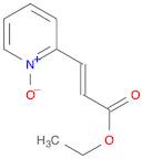 2-Propenoic acid, 3-(1-oxido-2-pyridinyl)-, ethyl ester, (2E)-