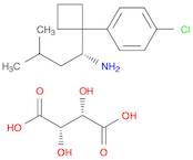 Cyclobutanemethanamine, 1-(4-chlorophenyl)-α-(2-methylpropyl)-, (αR)-, (2S,3S)-2,3-dihydroxybuta...