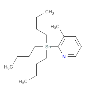 Pyridine, 3-methyl-2-(tributylstannyl)-