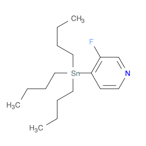 Pyridine, 3-fluoro-4-(tributylstannyl)-