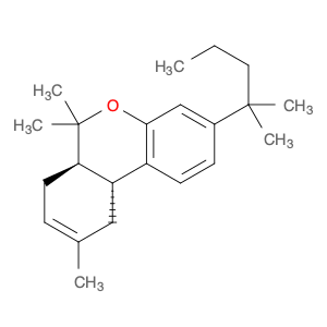 6H-Dibenzo[b,d]pyran, 3-(1,1-dimethylbutyl)-6a,7,10,10a-tetrahydro-6,6,9-trimethyl-, (6aR,10aR)-