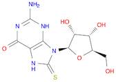 Guanosine, 7,8-dihydro-8-thioxo-