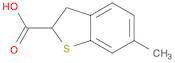 Benzo[b]thiophene-2-carboxylic acid, 2,3-dihydro-6-methyl-