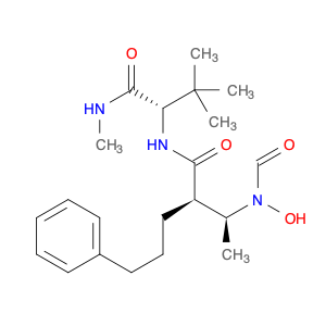 Benzenepentanamide, N-[(1S)-2,2-dimethyl-1-[(methylamino)carbonyl]propyl]-α-[(1S)-1-(formylhydro...