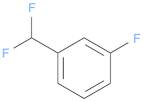 Benzene, 1-(difluoromethyl)-3-fluoro-