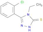 3H-1,2,4-Triazole-3-thione, 5-(2-chlorophenyl)-4-ethyl-2,4-dihydro-