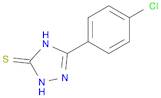 3H-1,2,4-Triazole-3-thione, 5-(4-chlorophenyl)-1,2-dihydro-