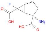 Bicyclo[3.1.0]hexane-2,6-dicarboxylic acid, 2-amino-6-fluoro-, (1R,2S,5R,6R)-