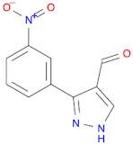 1H-Pyrazole-4-carboxaldehyde, 3-(3-nitrophenyl)-