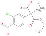 Propanedioic acid, 2-(3-chloro-4-nitrophenyl)-2-methyl-, 1,3-diethyl ester