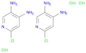 3,4-Pyridinediamine, 6-chloro-, hydrochloride (2:3)