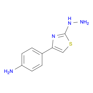 Benzenamine, 4-(2-hydrazinyl-4-thiazolyl)-