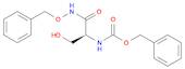 Carbamic acid, N-[(1S)-1-(hydroxymethyl)-2-oxo-2-[(phenylmethoxy)amino]ethyl]-, phenylmethyl ester