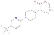 1-Piperazineacetic acid, α-methyl-4-[5-(trifluoromethyl)-2-pyridinyl]-, ethyl ester