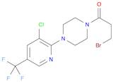 1-Propanone, 3-bromo-1-[4-[3-chloro-5-(trifluoromethyl)-2-pyridinyl]-1-piperazinyl]-