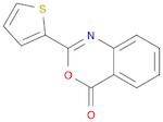 4H-3,1-Benzoxazin-4-one, 2-(2-thienyl)-