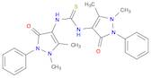 Thiourea, N,N'-bis(2,3-dihydro-1,5-dimethyl-3-oxo-2-phenyl-1H-pyrazol-4-yl)-