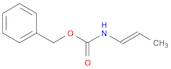 Carbamic acid, N-(1E)-1-propen-1-yl-, phenylmethyl ester