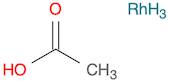 Acetic acid, rhodium(3+) salt (3:1)