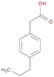 Benzeneacetic acid, 4-propyl-