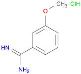 Benzenecarboximidamide, 3-methoxy-, hydrochloride (1:1)