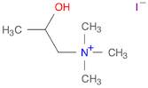 1-Propanaminium, 2-hydroxy-N,N,N-trimethyl-, iodide (1:1)