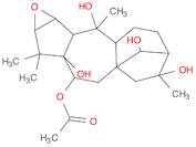 Grayanotoxane-5,6,10,14,16-pentol, 2,3-epoxy-, 6-acetate, (2β,3β,6β,14R)- (9CI)