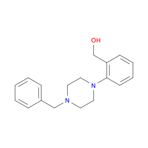 Benzenemethanol, 2-[4-(phenylmethyl)-1-piperazinyl]-