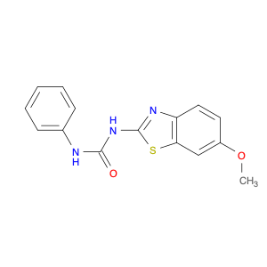 Urea, N-(6-methoxy-2-benzothiazolyl)-N'-phenyl-