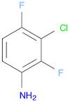 Benzenamine, 3-chloro-2,4-difluoro-