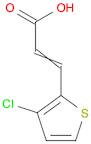 2-Propenoic acid, 3-(3-chloro-2-thienyl)-