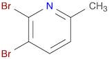 Pyridine, 2,3-dibromo-6-methyl-