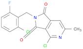 1H-Pyrrolo[3,4-c]pyridine-1,3(2H)-dione, 4-chloro-2-[(2-chloro-6-fluorophenyl)methyl]-6-methyl-