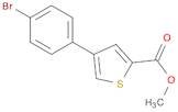 2-Thiophenecarboxylic acid, 4-(4-bromophenyl)-, methyl ester