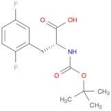 D-Phenylalanine, N-[(1,1-dimethylethoxy)carbonyl]-2,5-difluoro-