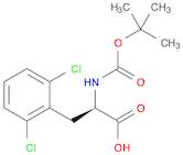 D-Phenylalanine, 2,6-dichloro-N-[(1,1-dimethylethoxy)carbonyl]-