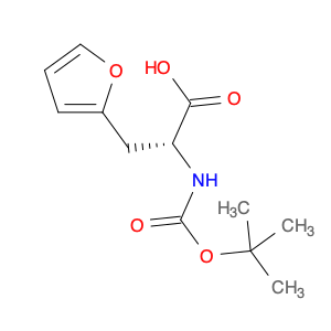 2-Furanpropanoic acid, α-[[(1,1-dimethylethoxy)carbonyl]amino]-, (αR)-