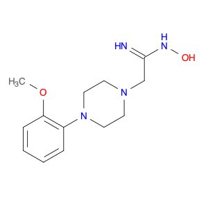 N'-hydroxy-2-[4-(2-methoxyphenyl)piperazin-1-yl]ethanimidamide