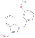 1H-Indole-3-carboxaldehyde, 1-[(3-methoxyphenyl)methyl]-