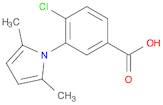 Benzoic acid, 4-chloro-3-(2,5-dimethyl-1H-pyrrol-1-yl)-