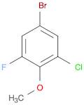 Benzene, 5-bromo-1-chloro-3-fluoro-2-methoxy-