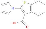 Benzo[b]thiophene-3-carboxylic acid, 4,5,6,7-tetrahydro-2-(1H-pyrrol-1-yl)-